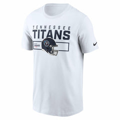 Tennessee Titans Primetime Helmet Essential T-Shirt - White | Nike on sale