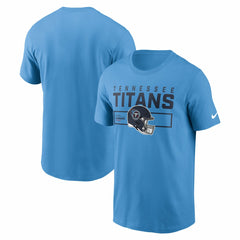 Tennessee Titans Primetime Helmet Essential T-Shirt - Light Blue | Nike discount