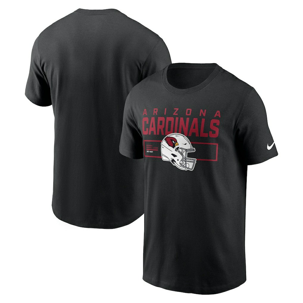 Arizona Cardinals Primetime Helmet Essential T-Shirt - Black | Nike outlet