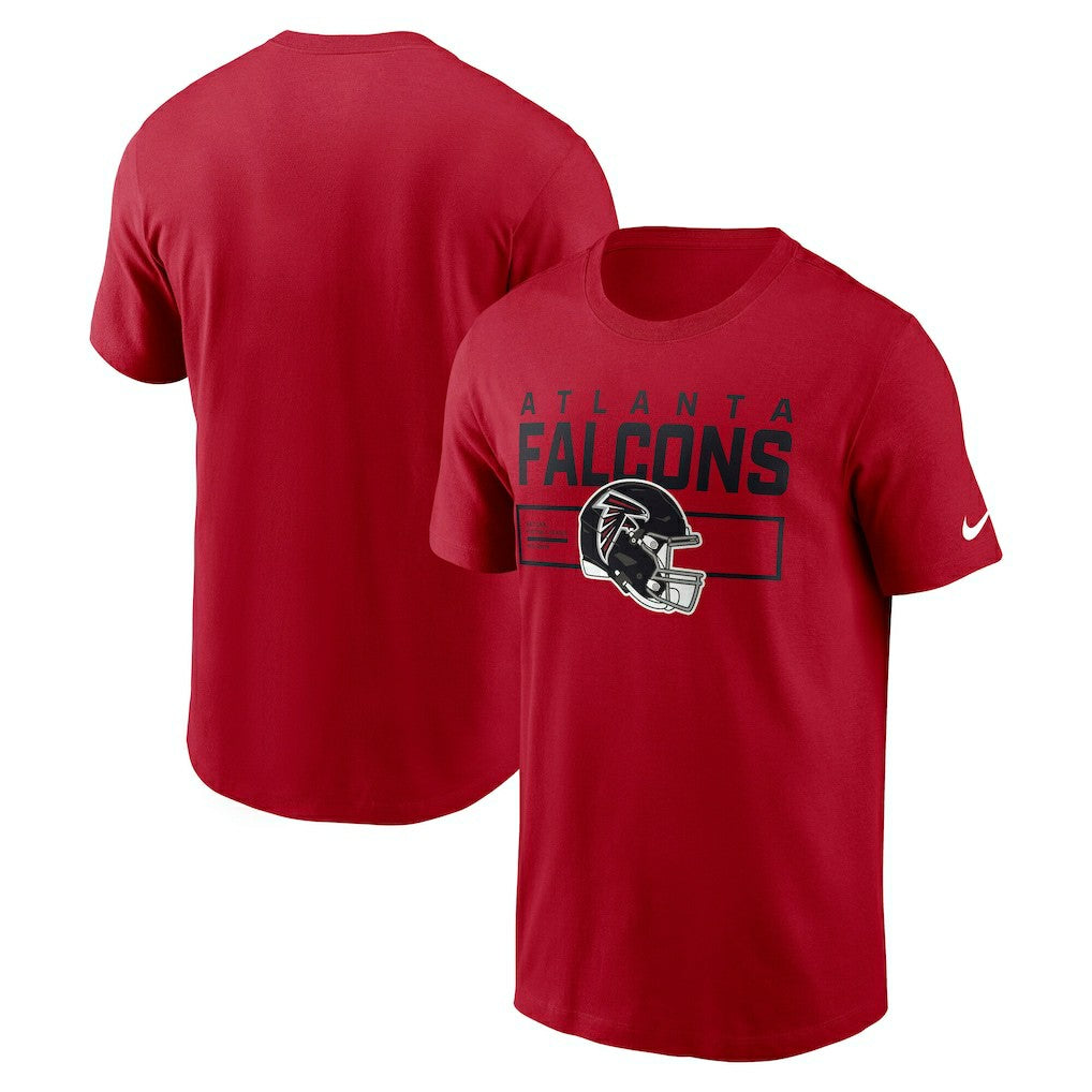 Atlanta Falcons Primetime Helmet Essential T-Shirt - Red | Nike discount