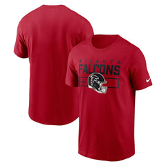 Atlanta Falcons Primetime Helmet Essential T-Shirt - Red | Nike discount
