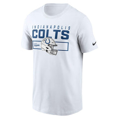 Indianapolis Colts Primetime Helmet Essential T-Shirt - White | Nike discount