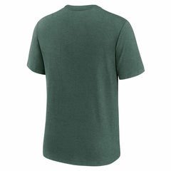 Green Bay Packers Long Pass Tri-Blend T-Shirt - Heather Green | Nike cheap