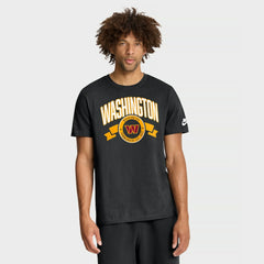 Washington Commanders Rewind Front and Back Hit Essential T-Shirt - Black | Nike on sale