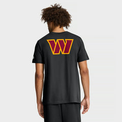 Washington Commanders Rewind Front and Back Hit Essential T-Shirt - Black | Nike on sale
