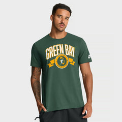 Green Bay Packers Rewind Front and Back Hit Essential T-Shirt - Green | Nike discount