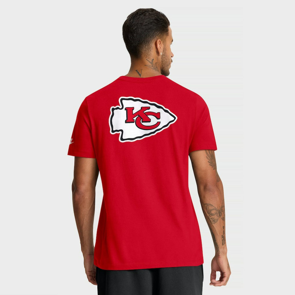 Kansas City Chiefs Rewind Front and Back Hit Essential T-Shirt - Red | Nike cheap