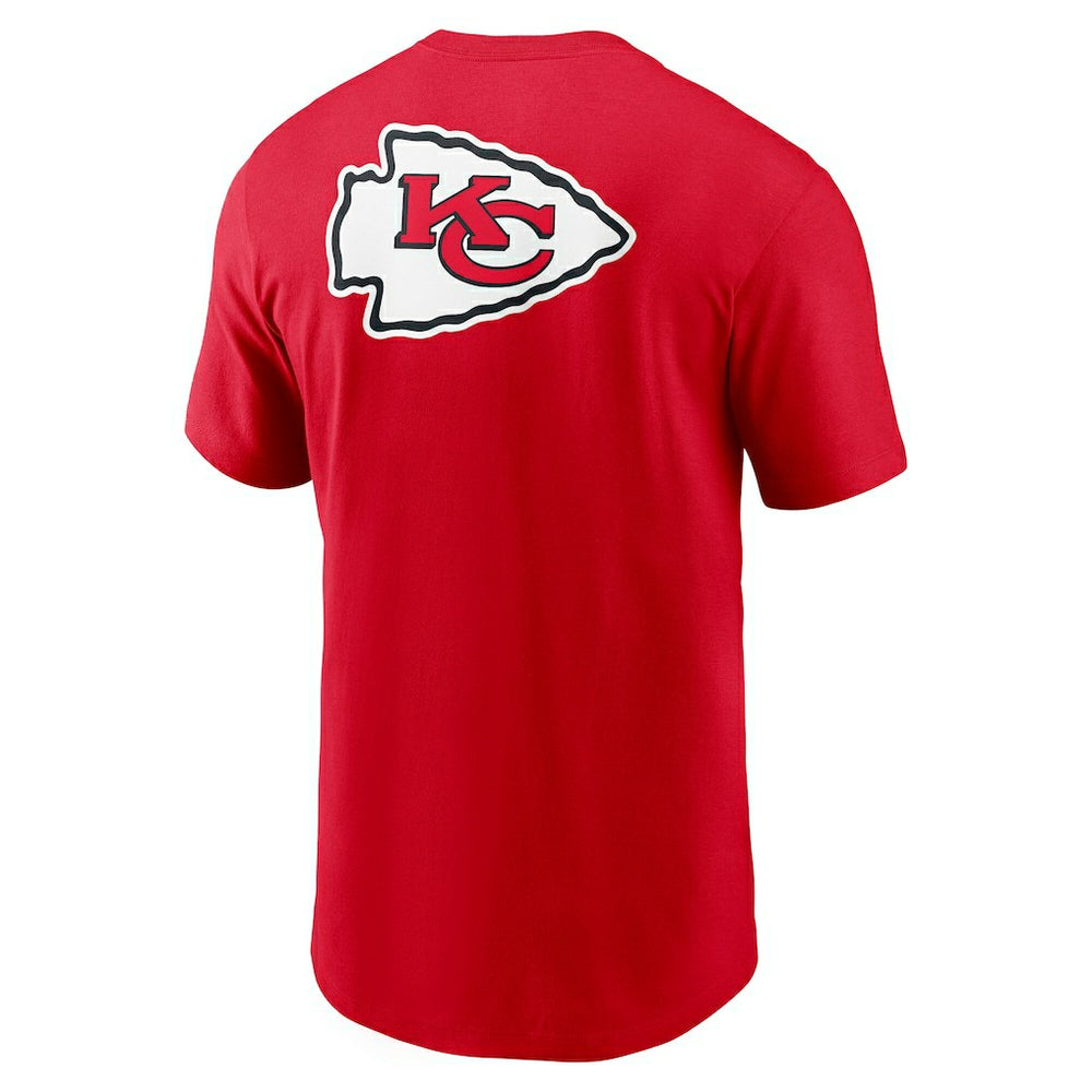 Kansas City Chiefs Rewind Front and Back Hit Essential T-Shirt - Red | Nike cheap