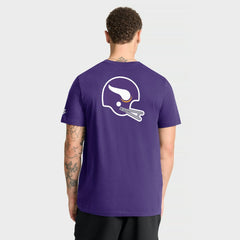 Minnesota Vikings Rewind Front and Back Hit Essential T-Shirt - Purple | Nike for sale