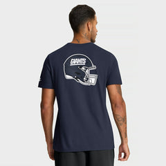 New York Giants Rewind Front and Back Hit Essential T-Shirt - Navy | Nike sale