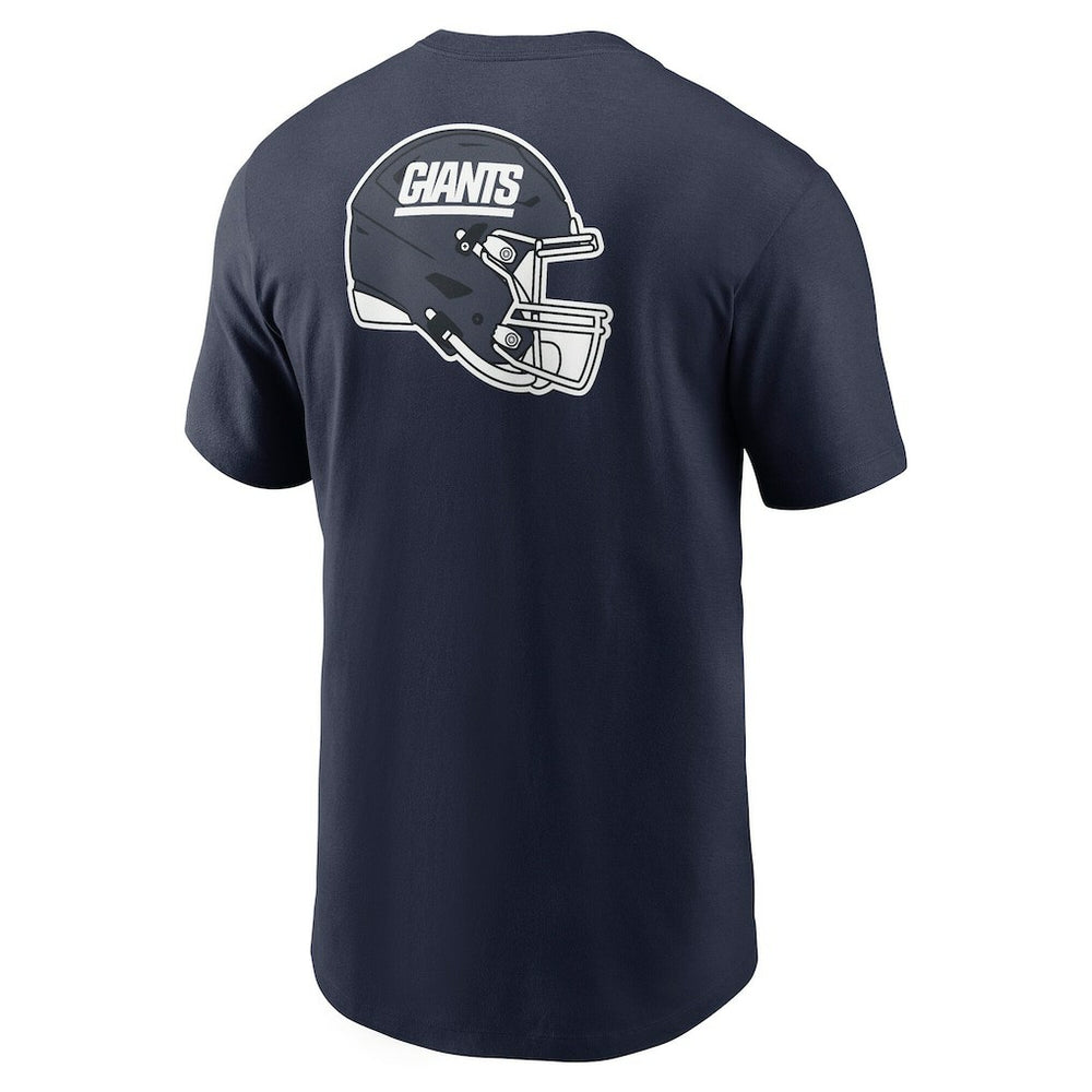 New York Giants Rewind Front and Back Hit Essential T-Shirt - Navy | Nike sale