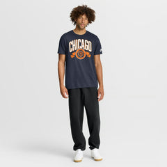 Chicago Bears Rewind Front and Back Hit Essential T-Shirt - Navy | Nike on sale