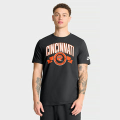 Cincinnati Bengals Rewind Front and Back Hit Essential T-Shirt - Black | Nike discount