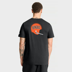 Cincinnati Bengals Rewind Front and Back Hit Essential T-Shirt - Black | Nike discount