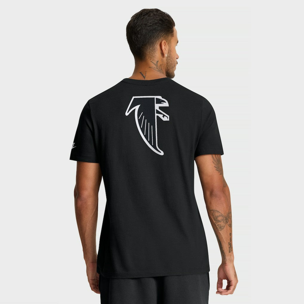 Atlanta Falcons Rewind Front and Back Hit Essential T-Shirt - Black | Nike cheap