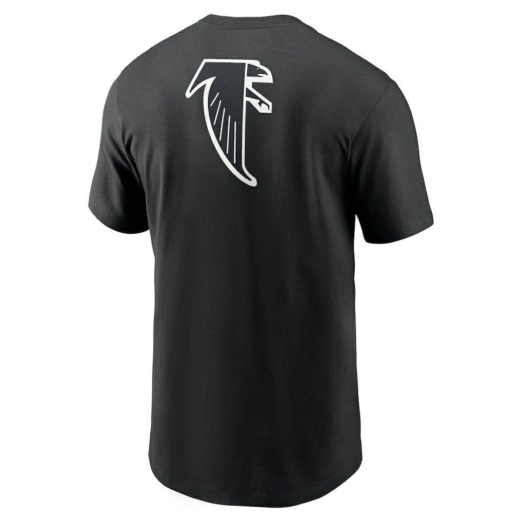 Atlanta Falcons Rewind Front and Back Hit Essential T-Shirt - Black | Nike cheap