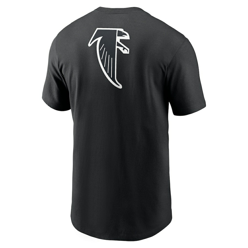Atlanta Falcons Rewind Front and Back Hit Essential T-Shirt - Black | Nike cheap