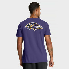 Baltimore Ravens Rewind Front and Back Hit Essential T-Shirt - Purple | Nike outlet