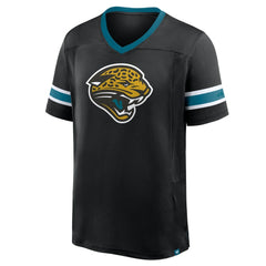 Jacksonville Jaguars Hometown Premium Hashmark V-Neck T-Shirt - Black outlet