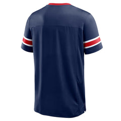 New York Giants Hometown Premium Hashmark V-Neck T-Shirt - Navy cheap