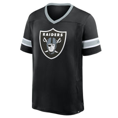 Las Vegas Raiders Hometown Premium Hashmark V-Neck T-Shirt - Black online