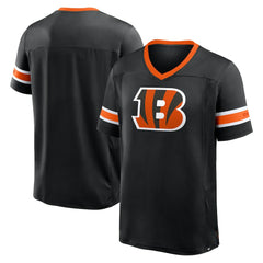 Cincinnati Bengals Hometown Premium Hashmark V-Neck T-Shirt - Black sale