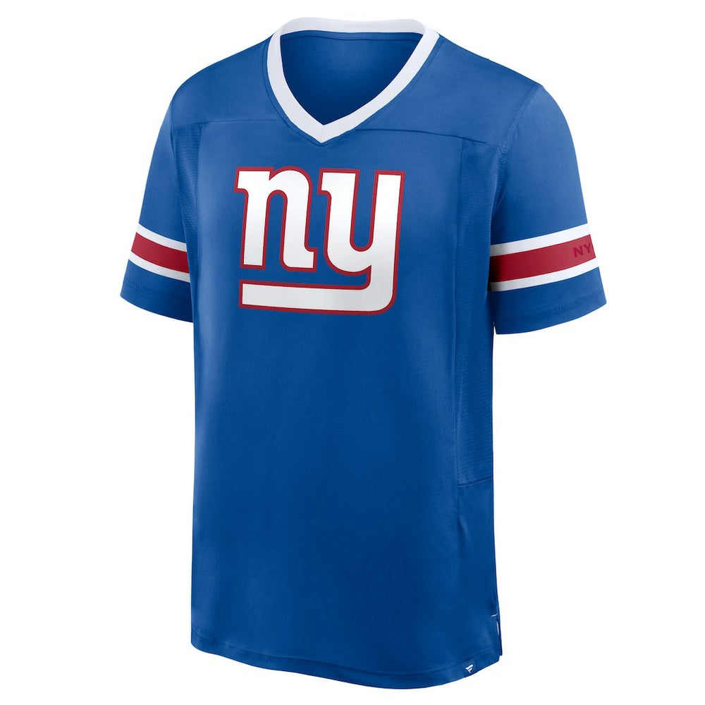 New York Giants Hometown Premium Hashmark V-Neck T-Shirt - Royal outlet