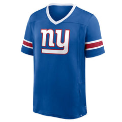 New York Giants Hometown Premium Hashmark V-Neck T-Shirt - Royal outlet