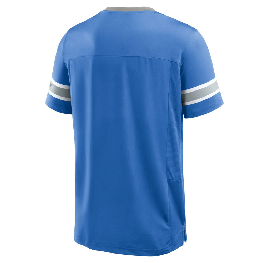 Detroit Lions Hometown Premium Hashmark V-Neck T-Shirt - Blue online
