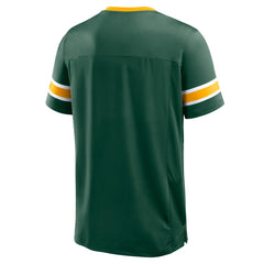 Green Bay Packers Hometown Premium Hashmark V-Neck T-Shirt - Green discount