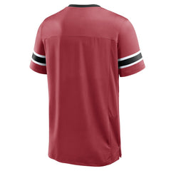 Arizona Cardinals Hometown Premium Hashmark V-Neck T-Shirt - Cardinal discount