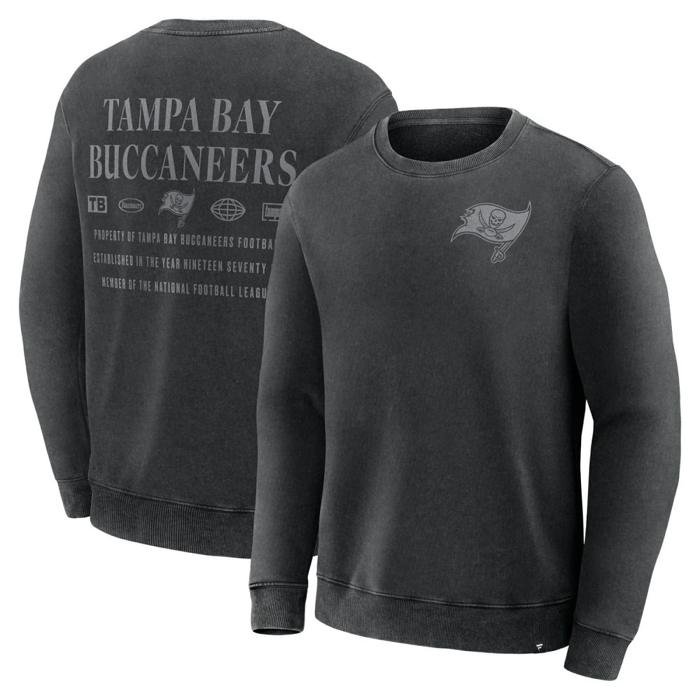 Tampa Bay Buccaneers Deep Route Pullover Sweatshirt - Black for sale