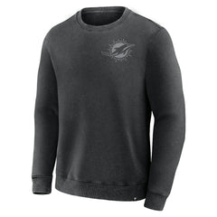 Miami Dolphins Deep Route Pullover Sweatshirt - Black outlet