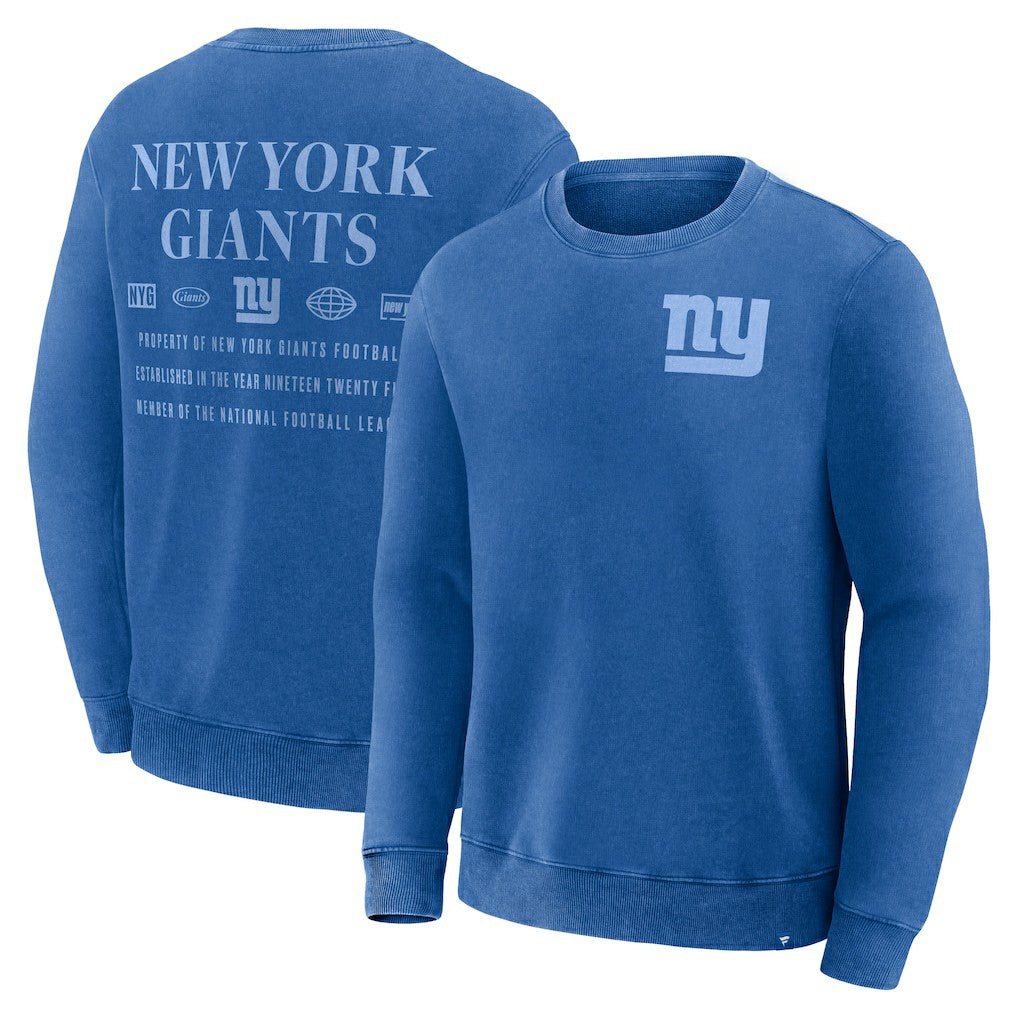 New York Giants Deep Route Pullover Sweatshirt - Royal cheap