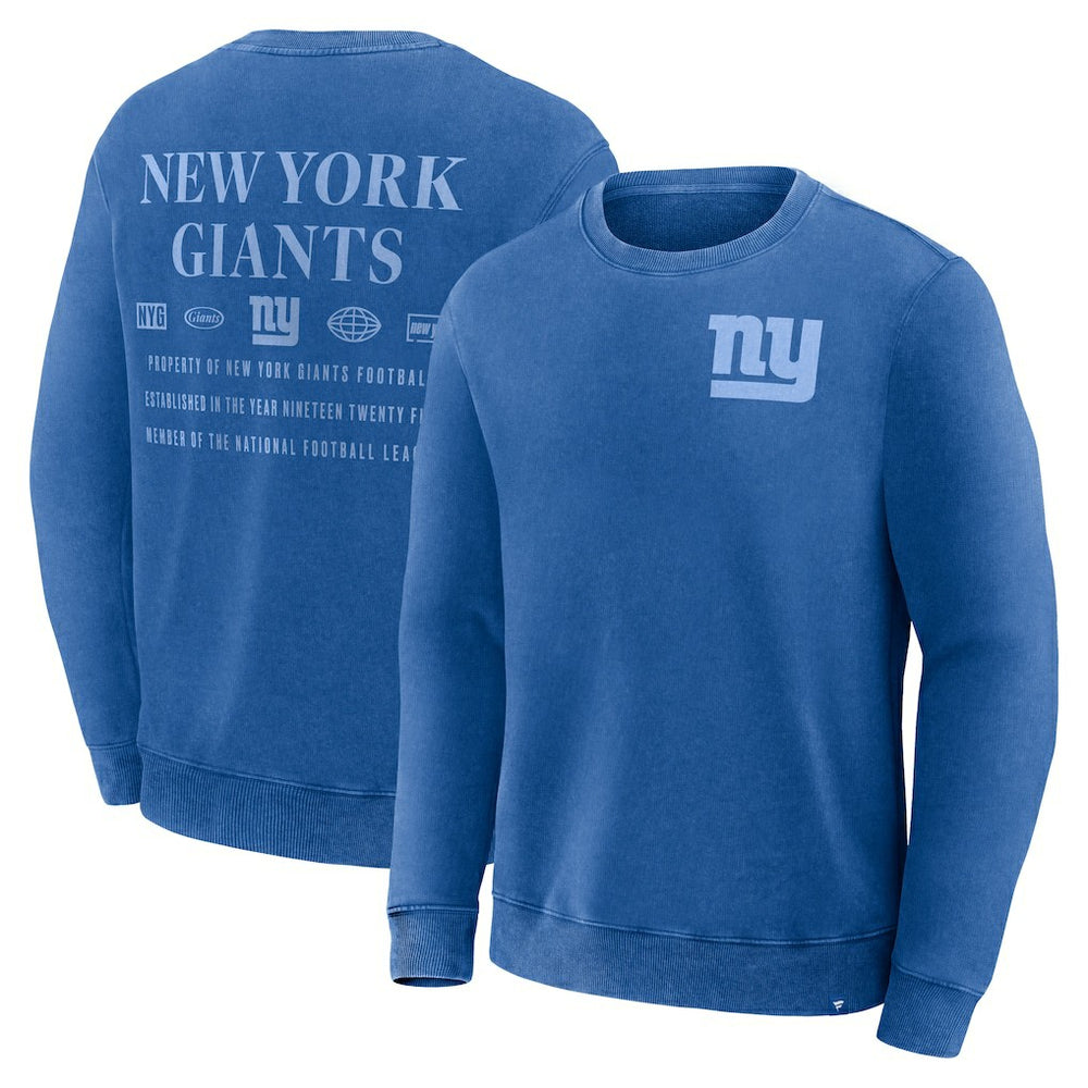 New York Giants Deep Route Pullover Sweatshirt - Royal cheap