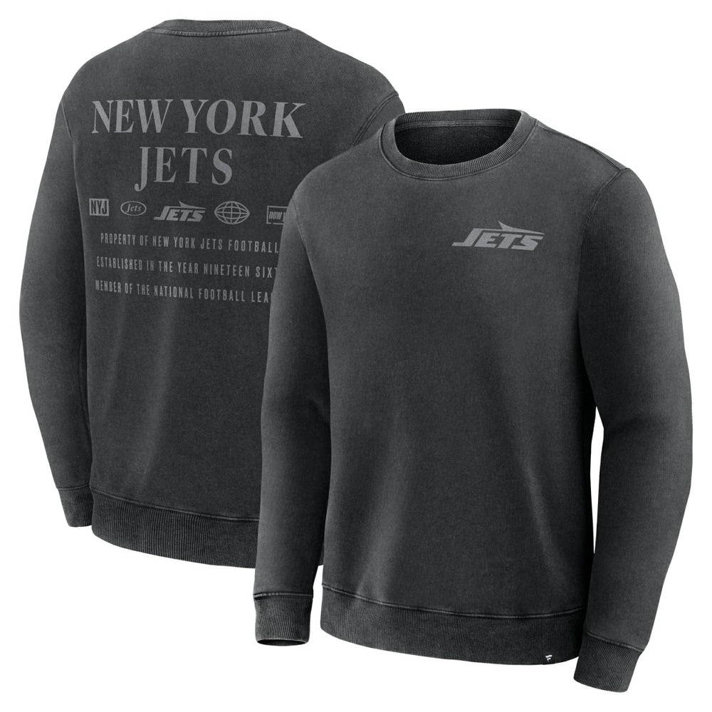 New York Jets Deep Route Pullover Sweatshirt - Black discount
