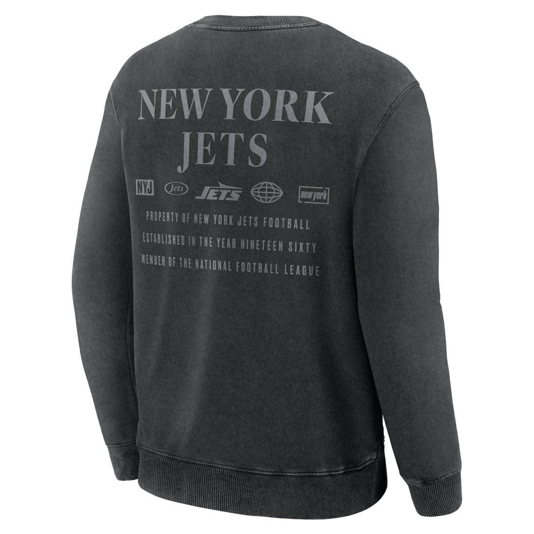 New York Jets Deep Route Pullover Sweatshirt - Black discount
