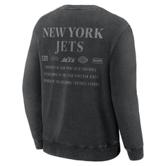 New York Jets Deep Route Pullover Sweatshirt - Black discount