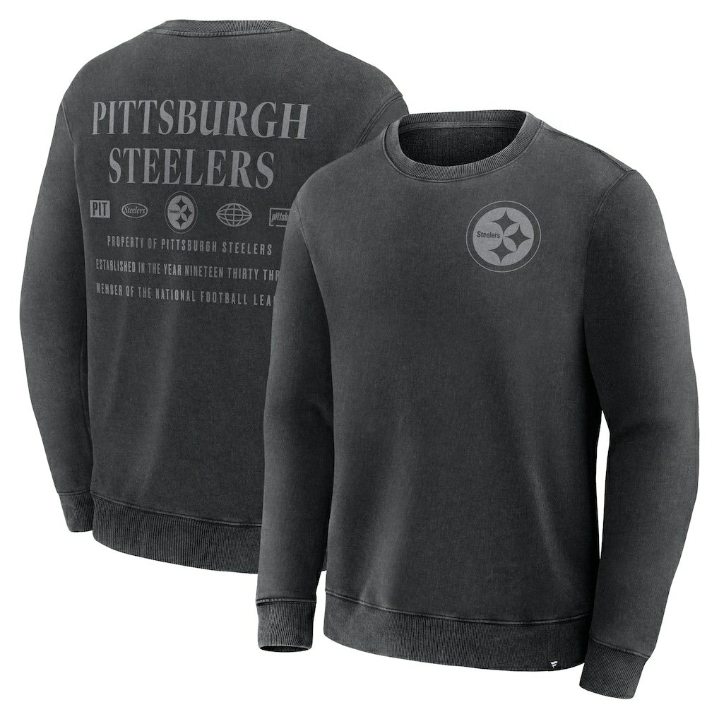 Pittsburgh Steelers Deep Route Pullover Sweatshirt - Black online