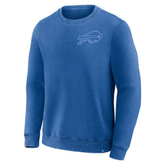 Buffalo Bills Deep Route Pullover Sweatshirt - Royal discount