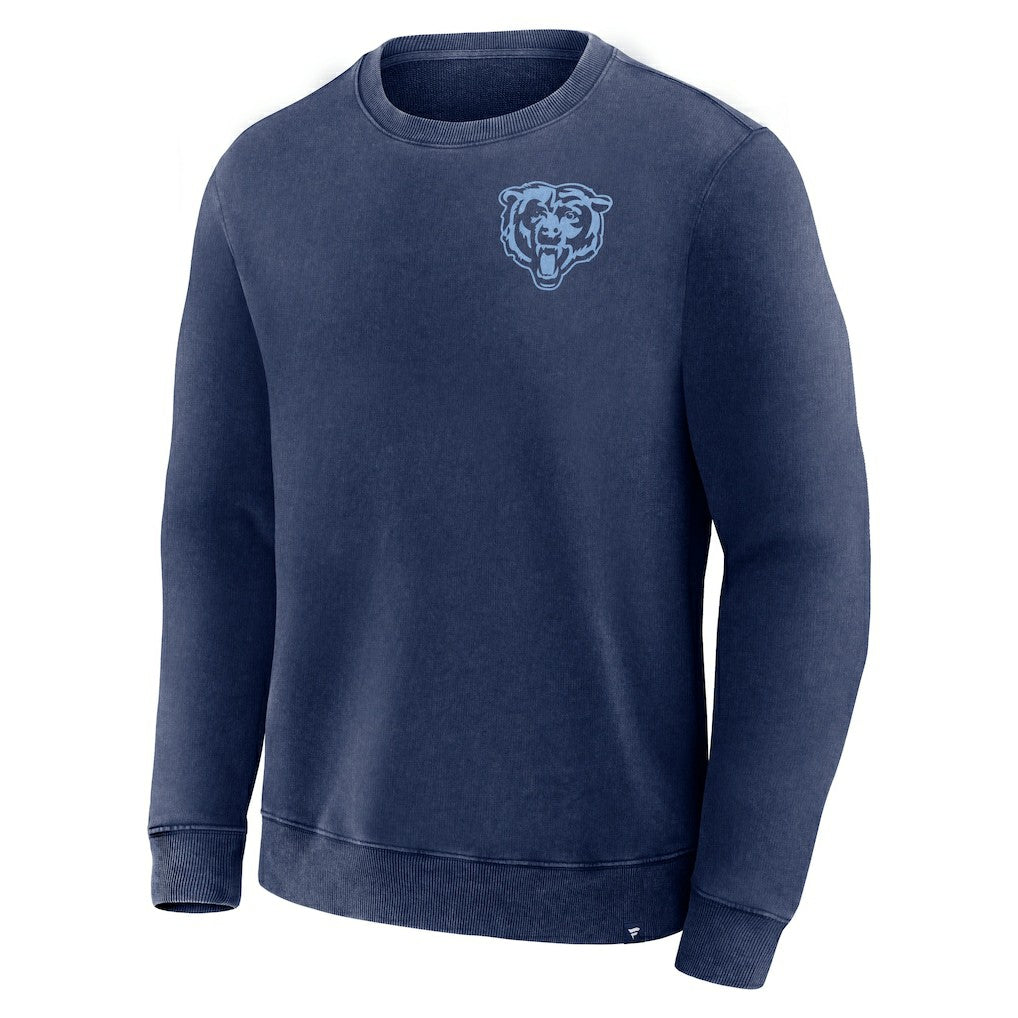 Chicago Bears Deep Route Pullover Sweatshirt - Navy outlet