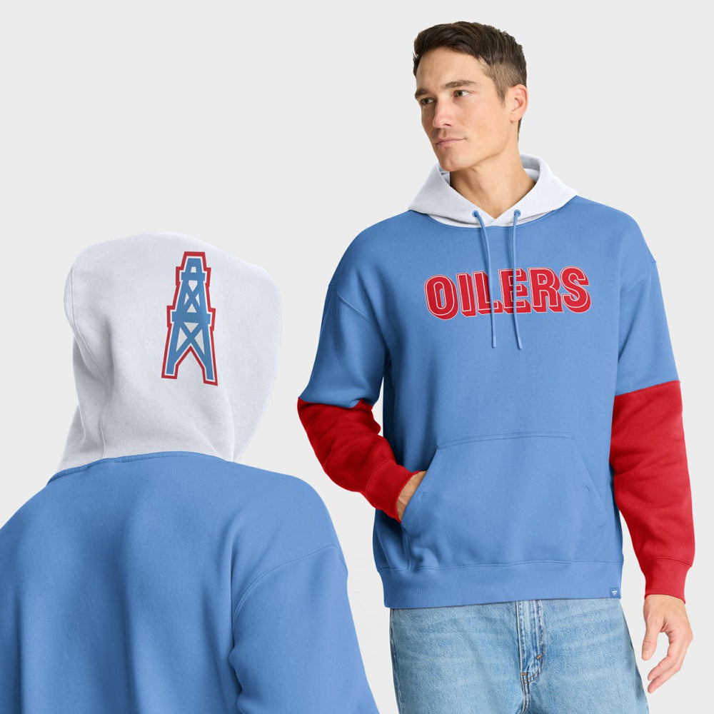 Tennessee Titans Helmet Retro Pullover Hoodie - Light Blue discount