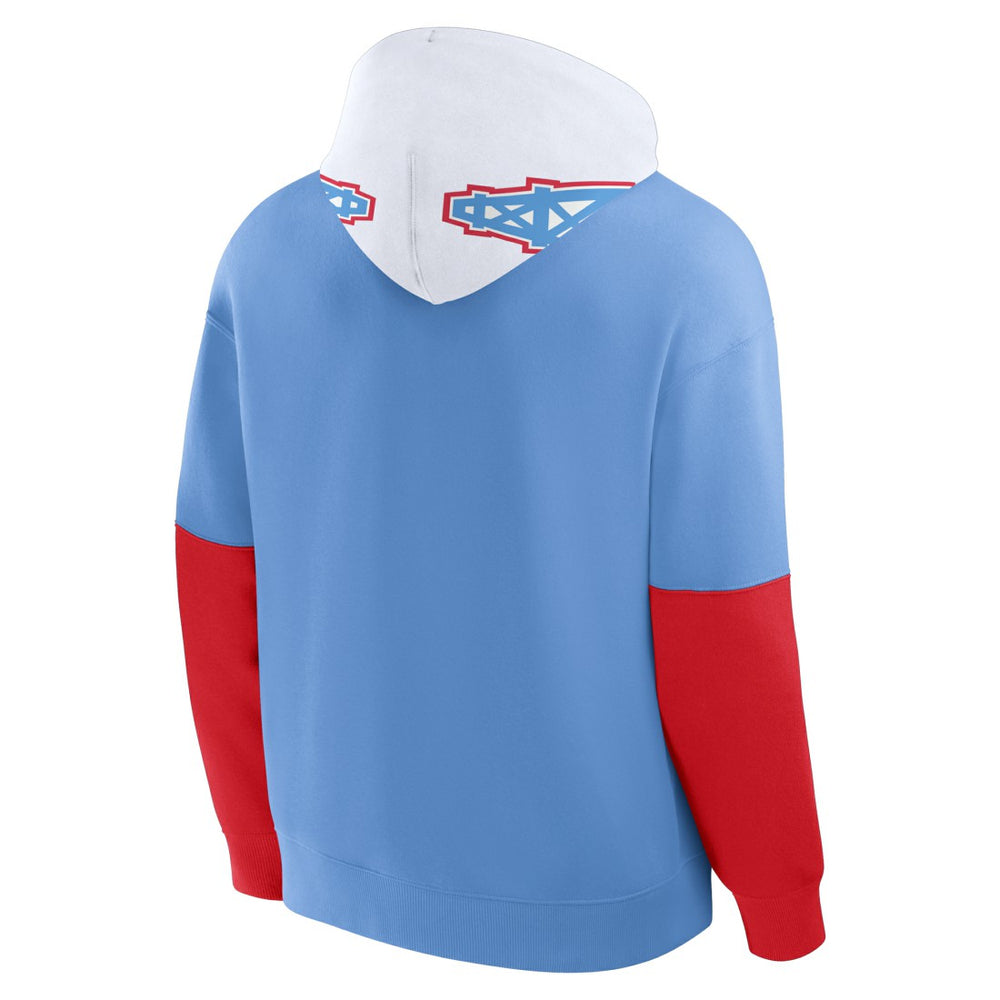 Tennessee Titans Helmet Retro Pullover Hoodie - Light Blue discount