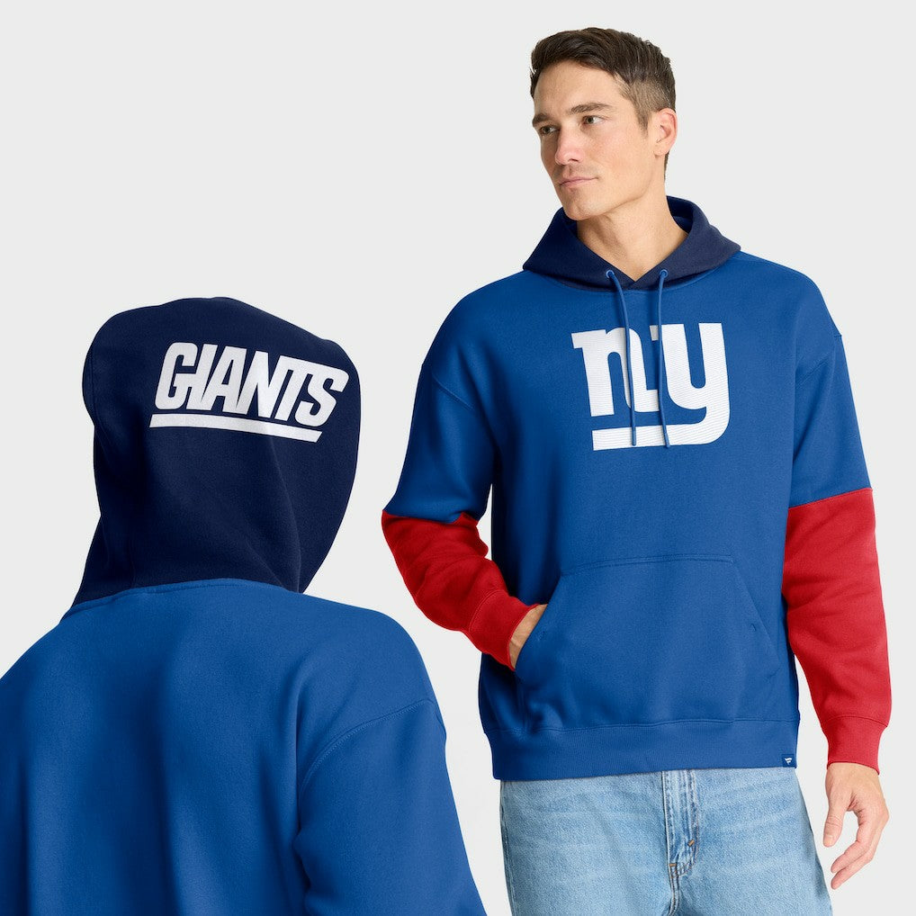 New York Giants Helmet Retro Pullover Hoodie - Royal for sale