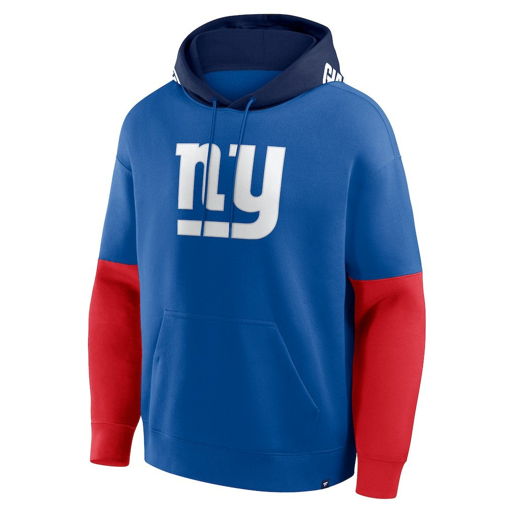 New York Giants Helmet Retro Pullover Hoodie - Royal for sale