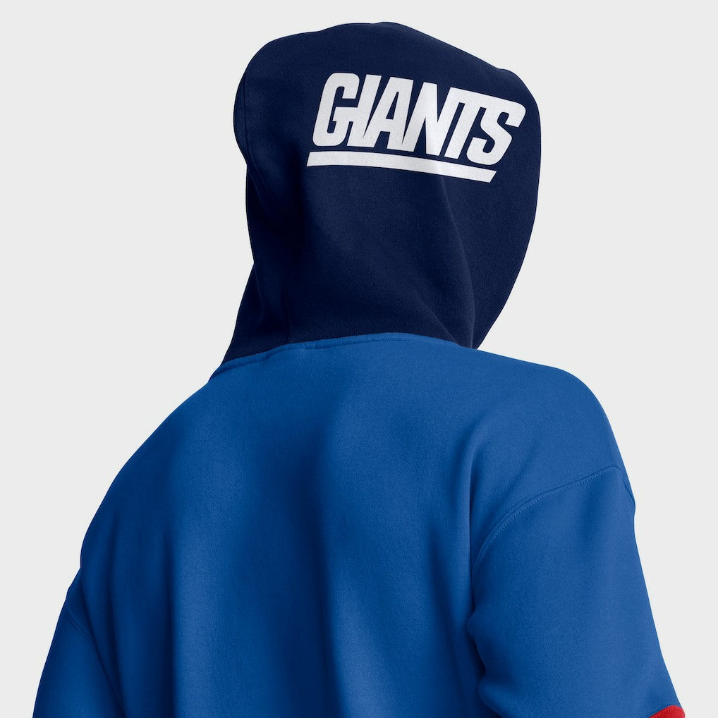 New York Giants Helmet Retro Pullover Hoodie - Royal for sale