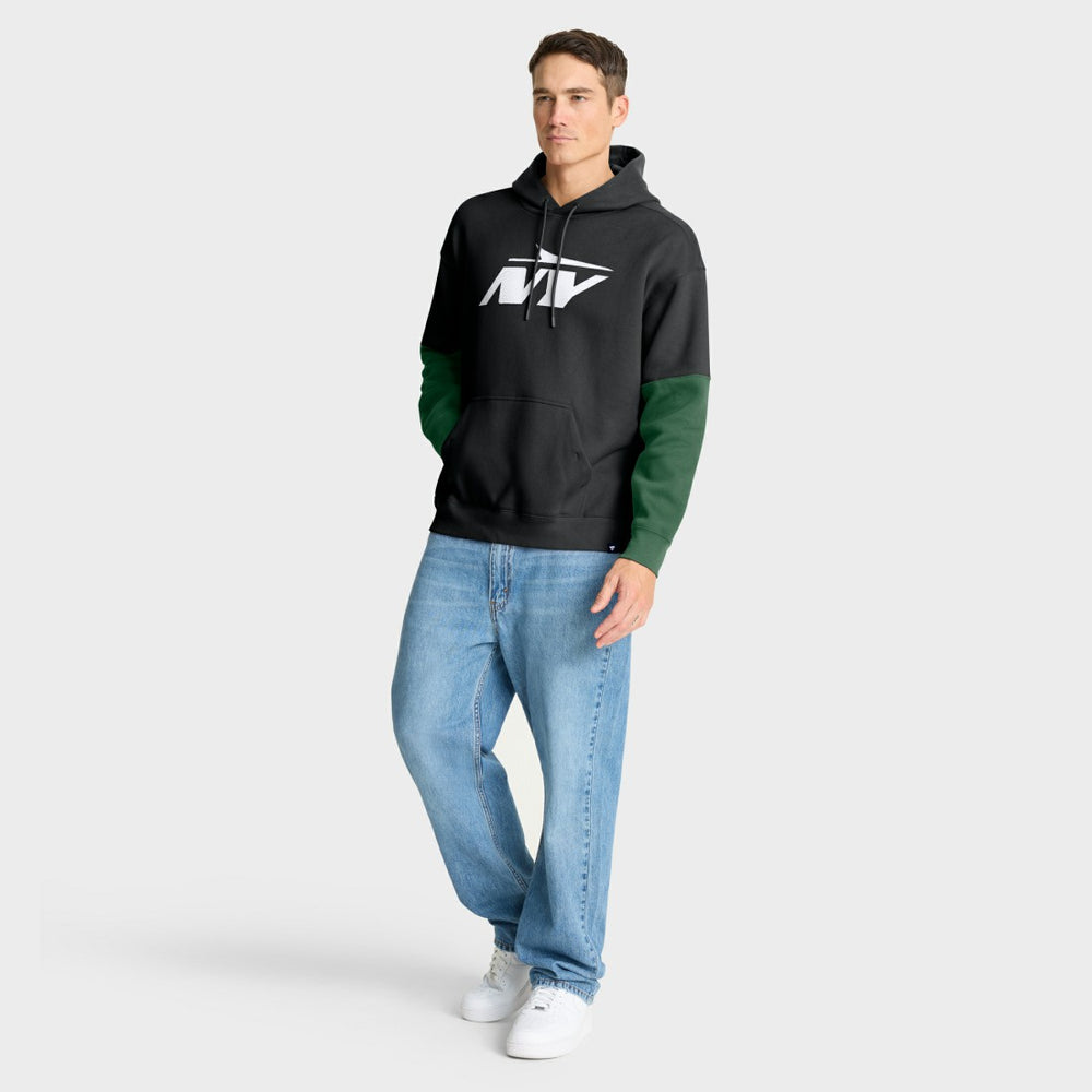 New York Jets Helmet Alt Pullover Hoodie - Black sale