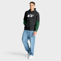 New York Jets Helmet Alt Pullover Hoodie - Black sale