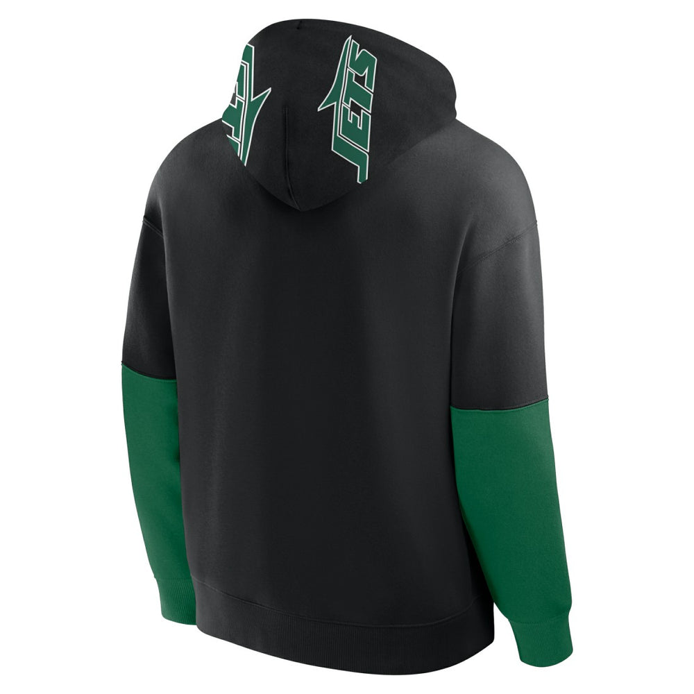 New York Jets Helmet Alt Pullover Hoodie - Black sale
