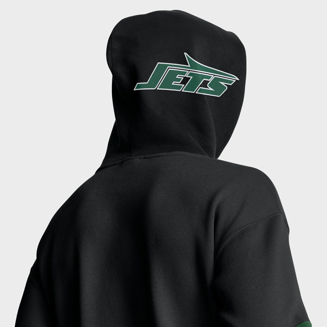 New York Jets Helmet Alt Pullover Hoodie - Black sale